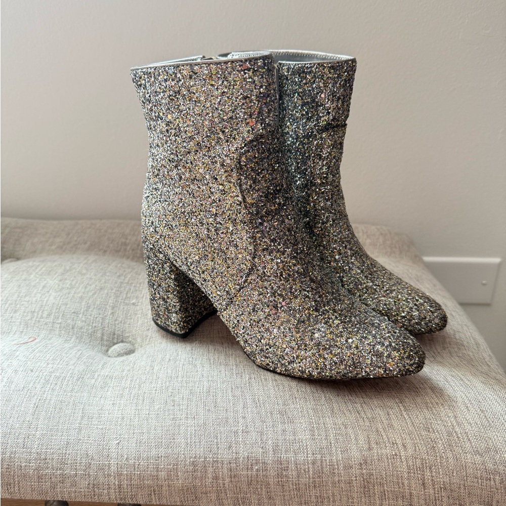 Express Sparkling Ankle Booties